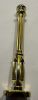 11062 Chrome GOLD Support 2 x 2 x 7 Lamp Post, 4 Base Flutes  Custom Chromed by BUBUL