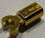   11090 Chrome Gold Bar Holder with Clip   Custom Chromed by BUBUL
