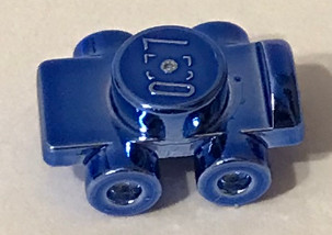 11253 Chrome Blue Minifig, Footgear Roller Skate  or 18747 Custom Chromed by BUBUL