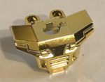   11260 Chrome Gold Minifigure Armor Space with Square Shoulder Protection Custom Chromed by BUBUL