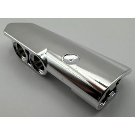   11946_S Chrome Silver Technic, Panel Fairing #21 Very Small Smooth, Side B  11946 Custom Chromed by BUBUL