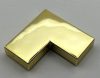 14719 Chrome GOLD Tile 2 x 2 Corner Custom Chromed by BUBUL