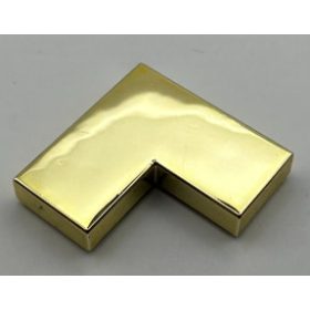 14719 Chrome GOLD Tile 2 x 2 Corner Custom Chromed by BUBUL