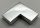 14719 Chrome Silver Tile 2 x 2 Corner Custom Chromed by BUBUL