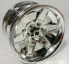 15038 Chrome Silver Wheel 56mm D. x 34mm Technic Racing Medium or 51150 Chromed by Bubul