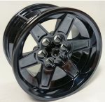   15038_T Chrome Black Chrome-Titan   Wheel 56mm D. x 34mm Technic Racing Medium or 51150 Custom Chromed by Bubul  