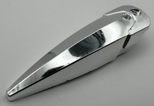 15362 Chrome Silver Hero Factory Weapon - Blade, Wide, Curved Custom Chromed by BUBUL