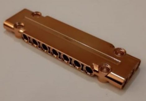 15458 Chrome Copper Technic, Panel Plate 3 x 11 x 1 Custom Chromed by BUBUL