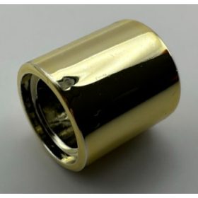   18654 Chrome Gold Technic, Pin Connector Round 1L  Custom Chromed by BUBUL