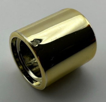 18654 Chrome Gold Technic, Pin Connector Round 1L  Custom Chromed by BUBUL