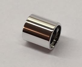18654 Chrome Silver Technic, Pin Connector Round 1L 18654 Custom Chromed by BUBUL