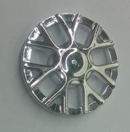 Chrome Silver Wheel Cover 7 Spoke Y Shape - for Wheel 18976  18979 18979b Custom Chromed by BUBUL