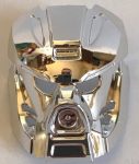   19052 Chrome Silver Bionicle Mask of Fire Custom Chromed by BUBUL