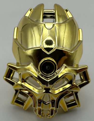 20251 Chrome Gold Bionicle Mask Skull Spider Custom Chromed by BUBUL