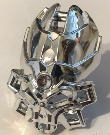 20251 Chrome Silver Bionicle Mask Skull Spider Custom Chromed by BUBUL