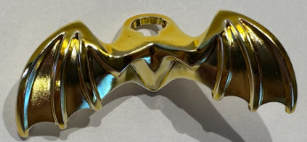 20608 Chrome Gold Minifigure Wings Gargoyle 76431 Custom Chromed by BUBUL