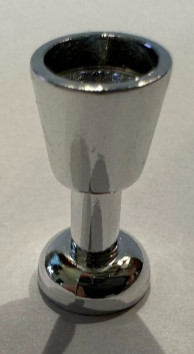Chrome Silver Minifig, Utensil Goblet   2343 Custom chromed by Bubul
