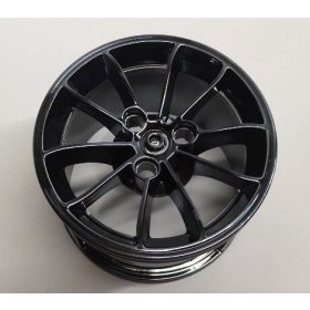   23800_T Chrome Black Chrome-Titan Wheel 62.3mm D. x 42mm Technic Racing Large   part: 23800 Custom Chromed by BUBUL