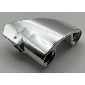   2403 | Technic, Panel Curved #10 3 x 3 Tapered Right | Custom Chromed by Bubul