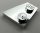 24299 | Chrome Silver Wedge, Plate 2 x 2 Left | Custom Chromed by BUBUL