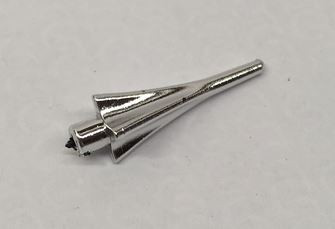 24482 Chrome Silver Spear Tip with Fins  Custom Chromed by BUBUL