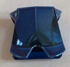 2587_Chrome Blue Minifig, Armor Breastplate with Leg Protection Custom Chromed by Bubul
