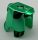 2587_Chrome GREEN Minifig, Armor Breastplate with Leg Protection Custom Chromed by Bubul