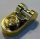 26047 Chrome Gold Plate, Modified 1 x 1 Rounded with Handle   Custom Chromed by BUBUL