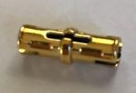   2780 Chrome GOLD Technic, Pin with Friction Ridges Lengthwise WITH Center Slots Custom Chromed by BUBUL