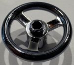   2819 Chrome Titan Technic, Steering Wheel Small, 3 Studs Diameter   Part:2819  chromed by Bubul
