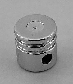 2851 Chrome Silver Technic Engine Piston Round  Custom chromed by Bubul