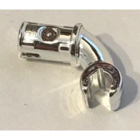   28660 Chrome Silver Arm and Hand with Technic Pin Custom Chromed by BUBUL