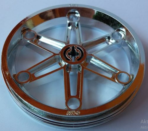 2903 Chrome Silver Wheel 61.6mm D. x 13.6mm Motorcycle  Custom chromed by Bubul