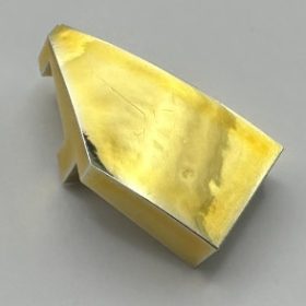   29120 Chrome Gold Wedge 2 x 1 with Stud Notch Left Custom Chromed by BUBUL