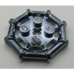   30033 Chrome TITAN Plate, Modified 2 x 2 with Bar Frame Octagonal number: 30033 or 75937 Custom Chromed by Bubul