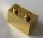 3004 Chrome GOLD Brick 1 x 2 Chromed by Bubul