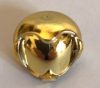 30214 Chrome Gold Minifigure, Headgear Helmet Round Bubble Custom chromed by Bubul