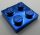 3022 Chrome Blue Plate 2 x 2   part: 3022 or 94148 Custom chromed by Bubul