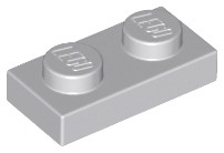 3023 | NEW LEGO Plate 1 x_2 Light Bluish Gray