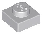 3024 | NEW LEGO Plate 1 x 1 Light Bluish Gray