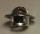 Chrome Silver Minifig, Headgear Helmet Castle with Broad Brim  30273 Custom Chromed by Bubul