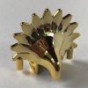 30276 Chrome Gold Minifigure, Headgear Headdress Jungle  Custom Chromed by BUBUL