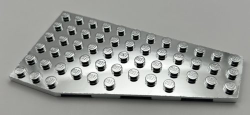 30356 Chrome Silver Wedge, Plate 12 x 6 Right Custom chromed by Bubul