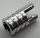 30553 Chrome Silver Hinge Cylinder 1 x 2 Locking with 2 Fingers and Axle Hole on Ends similar:57360 Custom Chromed by BUBUL