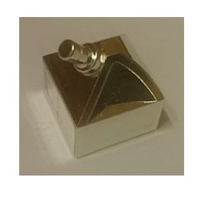   30640 Chrome Silver Vehicle, Steering Wheel Holder 2 x 2 | Custom Chromed by BUBUL