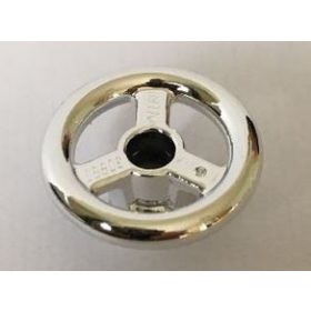   30663, 16091 | Chrome Silver Vehicle, Steering Wheel Small, 2 Studs Diameter | Custom Chromed by BUBUL