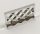 3185 Chrome Silver Fence 1 x 4 x 2  3185 Custom Chromed by BUBUL