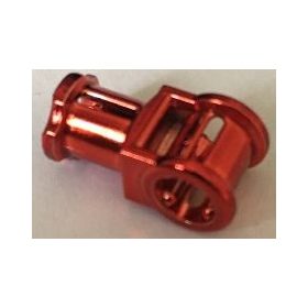   32039 | Chrome Red Technic, Axle Connector with Axle Hole | Custom Chromed by BUBUL