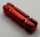 32062 Chrome RED Technic, Axle 2L Notched Custom Chromed by BUBUL