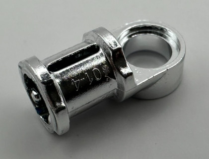 32126_Chrome Silver Technic, Axle and Pin Connector Toggle Joint Smooth  44 or 32126 53501 3182  Custom Chromed by BUBUL